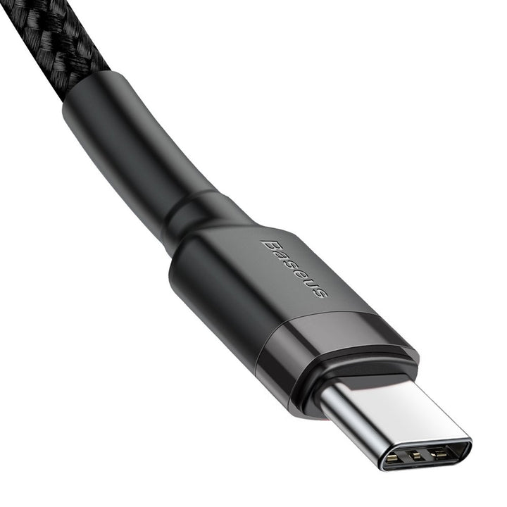 Kábel USB Typ-C 1m villámtöltő PD 60W 20V 3A QC3.0 BASEUS Cafule sorozat BASEUS Cafule sorozat