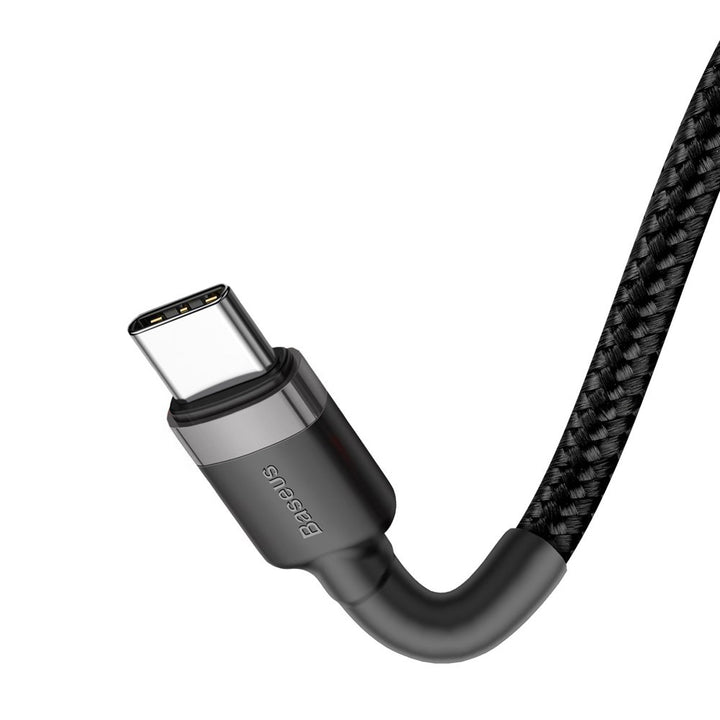Kábel USB Typ-C 1m villámtöltő PD 60W 20V 3A QC3.0 BASEUS Cafule sorozat BASEUS Cafule sorozat