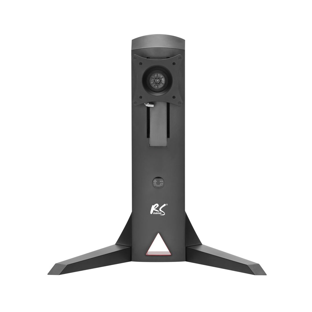 Szabadon álló, ellensúlyozott, játékmonitor-állvány NanoRS RS110 17-32" 8kg VESA 75x75 és 100x100, 2xUSB 3.0, fejhallgató- és mikrofoncsatlakozóval