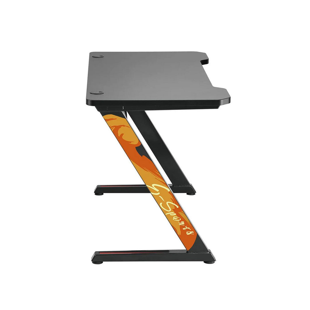 Fekete játékasztal NanoRS RS120 50kg max, magasság 750mm