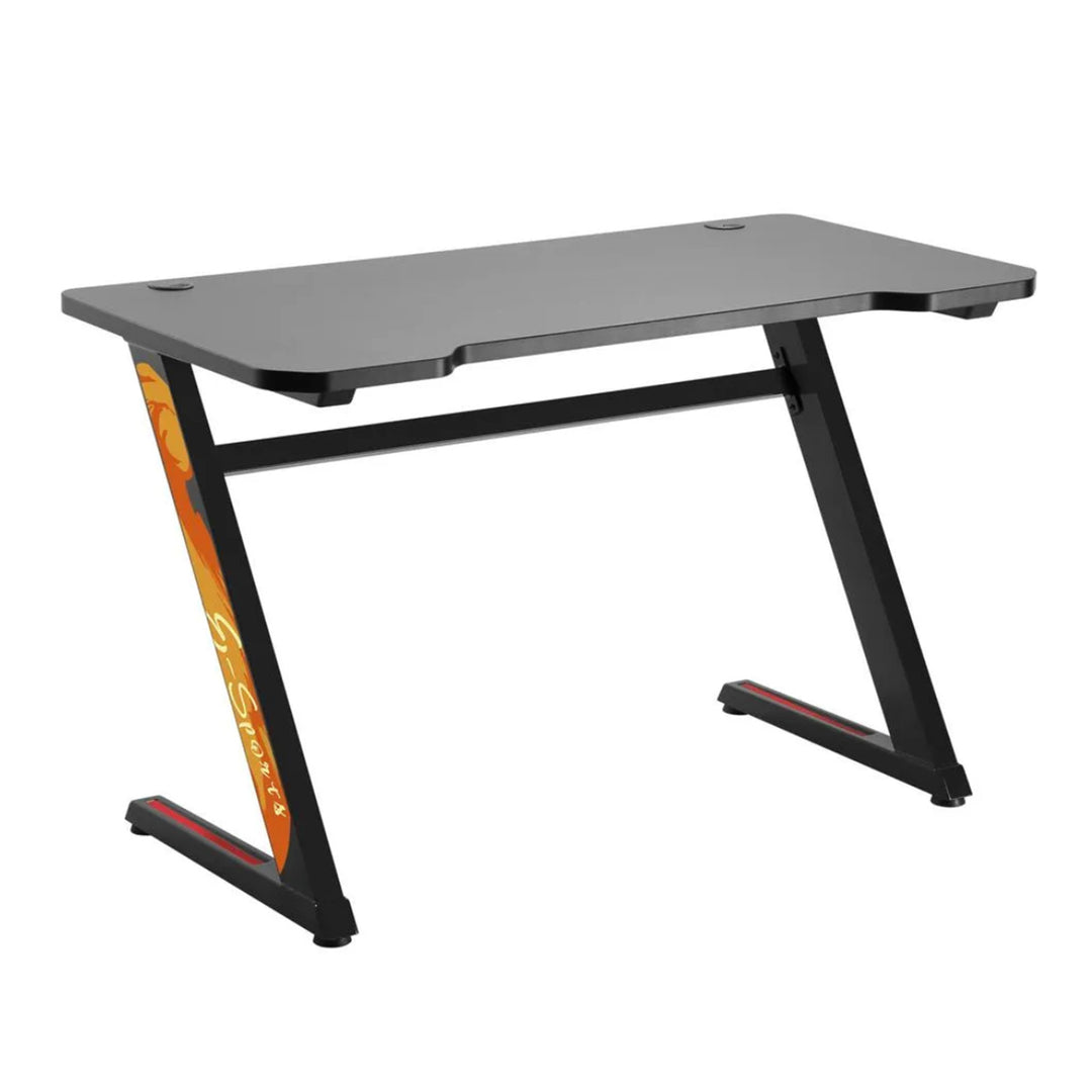 Fekete játékasztal NanoRS RS120 50kg max, magasság 750mm