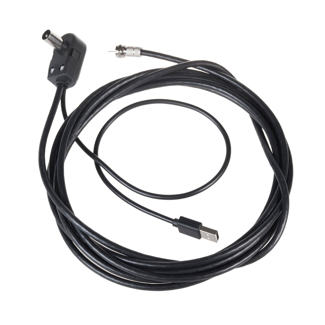 Aktív omni-direkcionális DVB-T/T2 H.265 HEVC antenna Maclean MCTV-945 USB mágneses