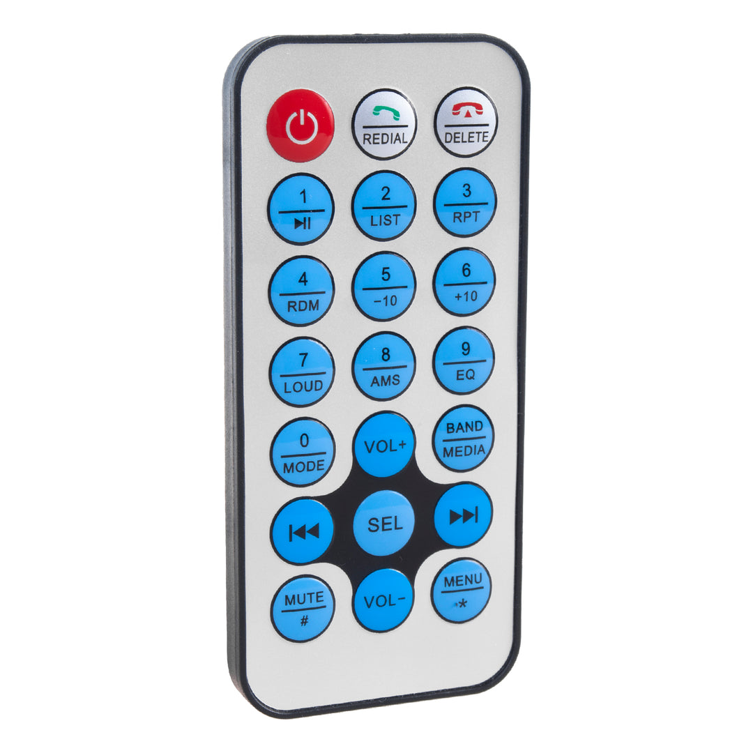 Audiocore AC9100 LCD 7" csúszó-érintőpanel 1080P MP5 AVI DivX Bluetooth kihangosító RDS + távirányító
