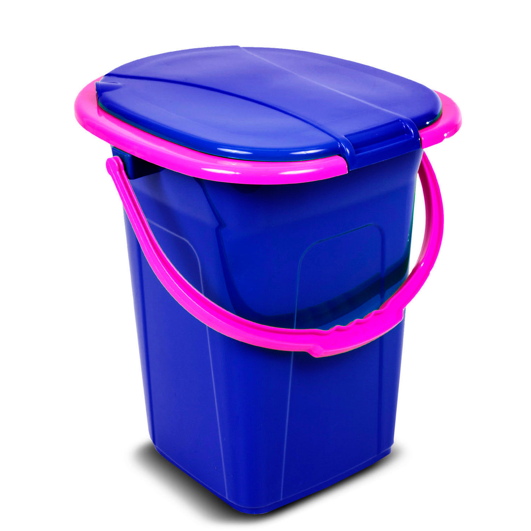 GreenBlue GB320BR utazó WC, tengerészkék és rózsaszín