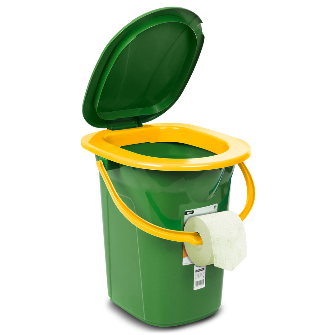 GreenBlue GB320GO sötétzöld/narancs utazó WC