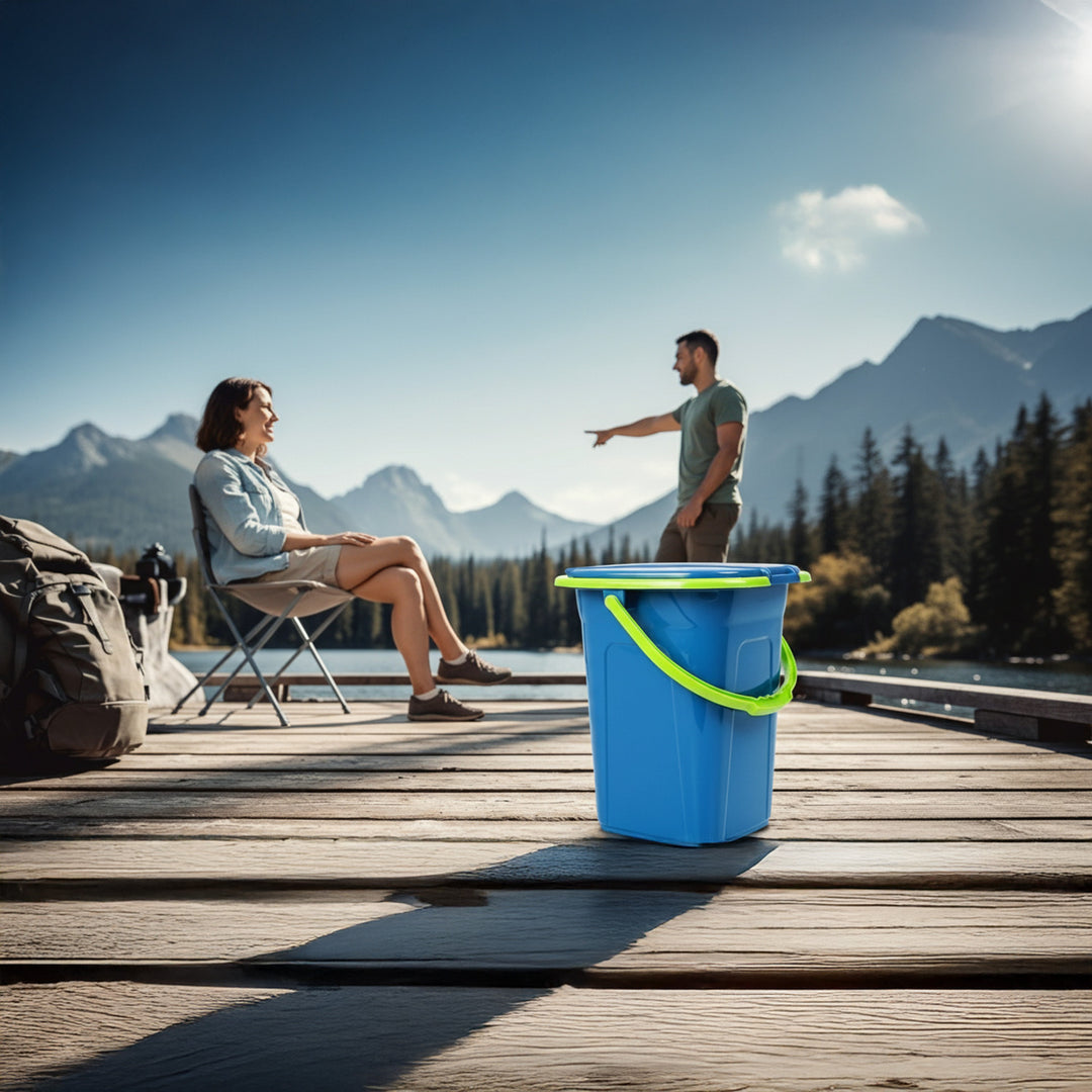 GreenBlue GB320BL tengeri-mészkő utazó WC