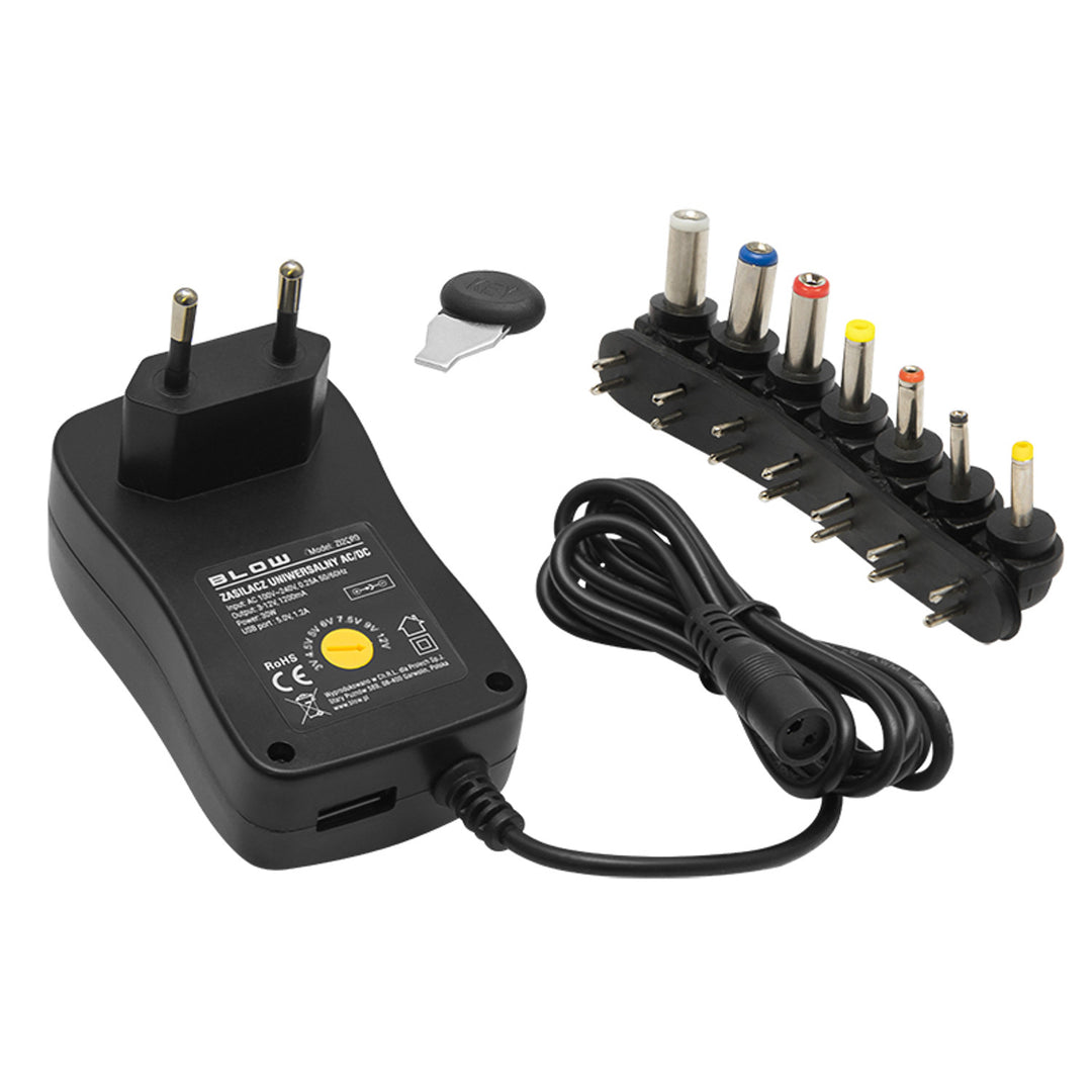 Kapcsoló üzemmódú tápegység 3-12V 2A 30W ZI2000 Blow