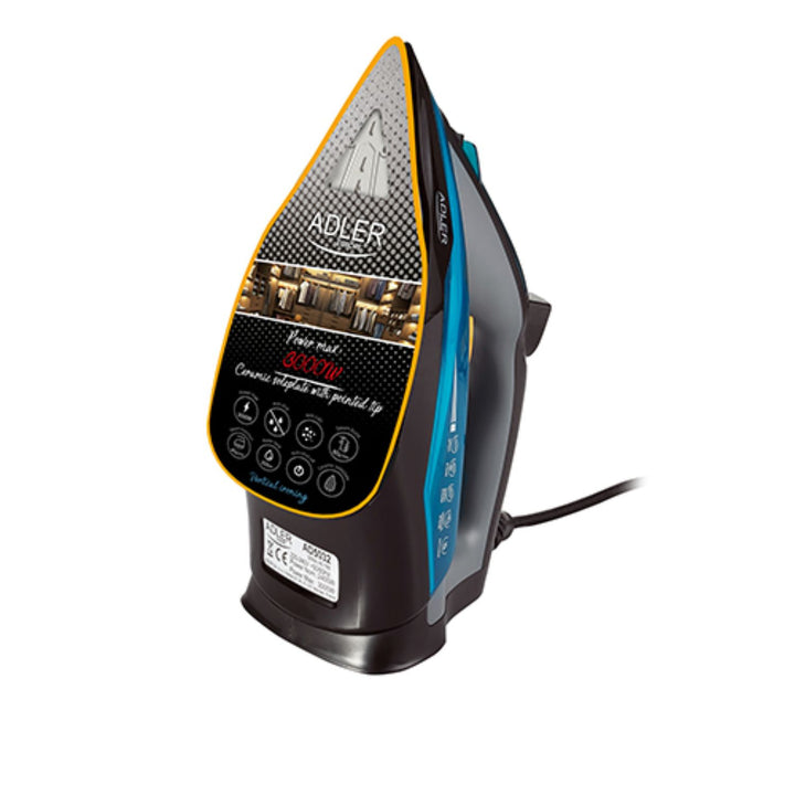 Multifunkciós gőzölős vasaló kerámia talppal 3000W Adler AD 5032