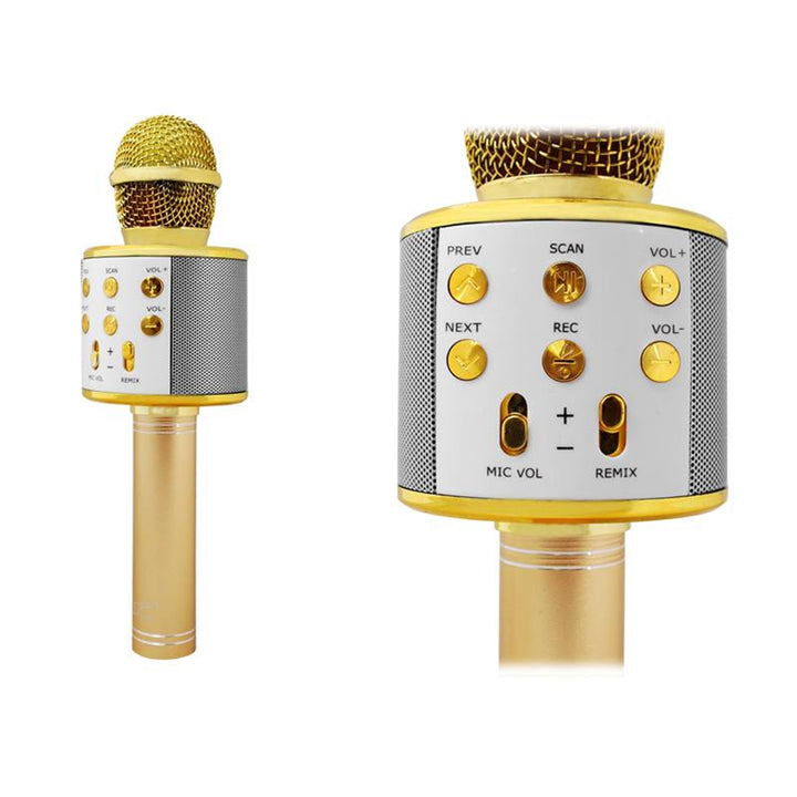 Bluetooth mikrofon hangszóróval LTC MIC100 rózsa arany