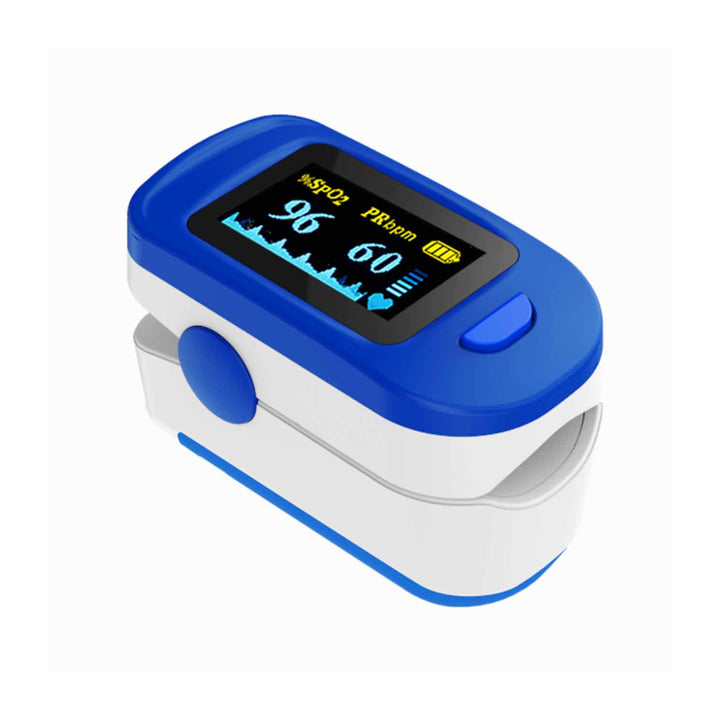Tech-Med TM-PX30 pulzoximéter fekete OLED-kijelzővel