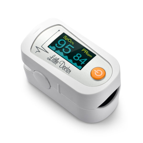 Little Doctor MD300C23 pulzoximéter, elemekkel együtt