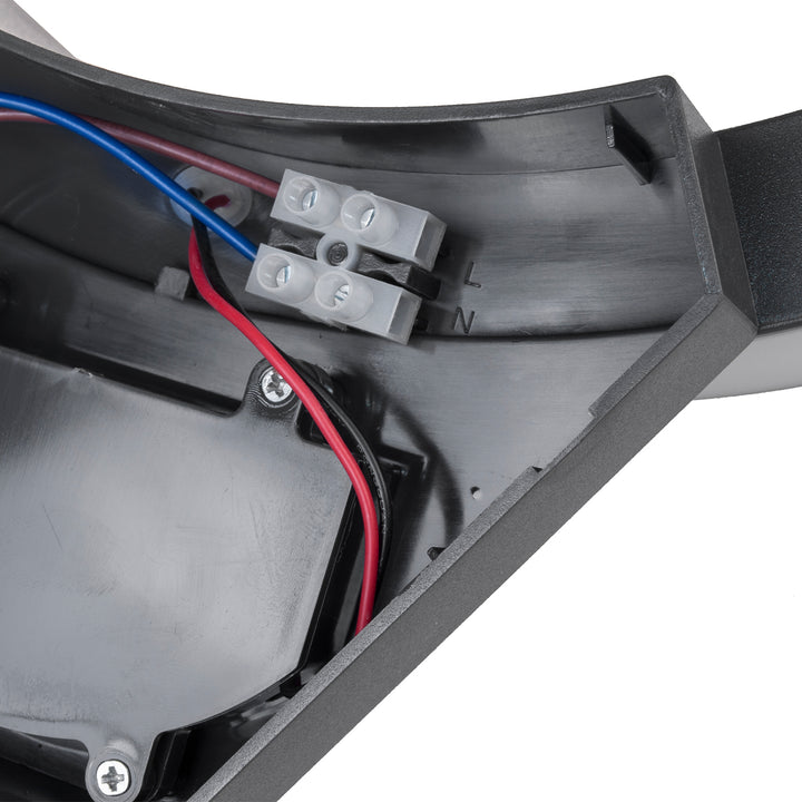 Infravörös mozgásérzékelő LED lámpa MCE290 GR 800lm 10W IP54 Maclean Energy szín szürke