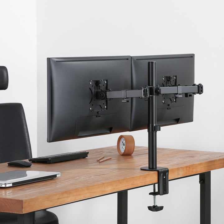 Maclean MC-884 asztali tartó 2 LCD monitorhoz 17-32" 2x 8kg (max. 16kg) vesa 75x75 és 100x100