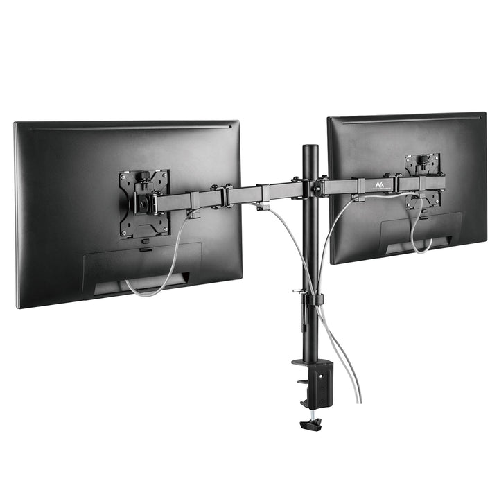 Maclean MC-884 asztali tartó 2 LCD monitorhoz 17-32" 2x 8kg (max. 16kg) vesa 75x75 és 100x100