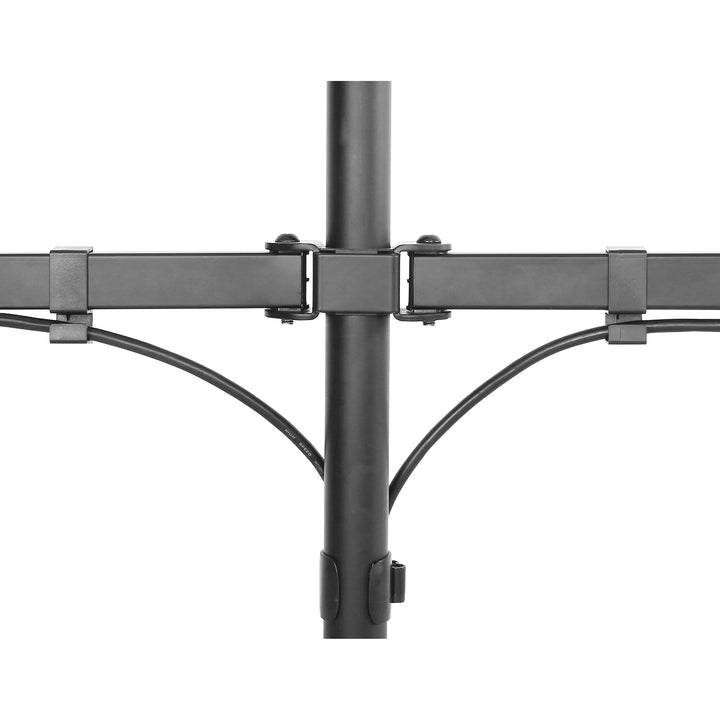 Maclean MC-884 asztali tartó 2 LCD monitorhoz 17-32" 2x 8kg (max. 16kg) vesa 75x75 és 100x100