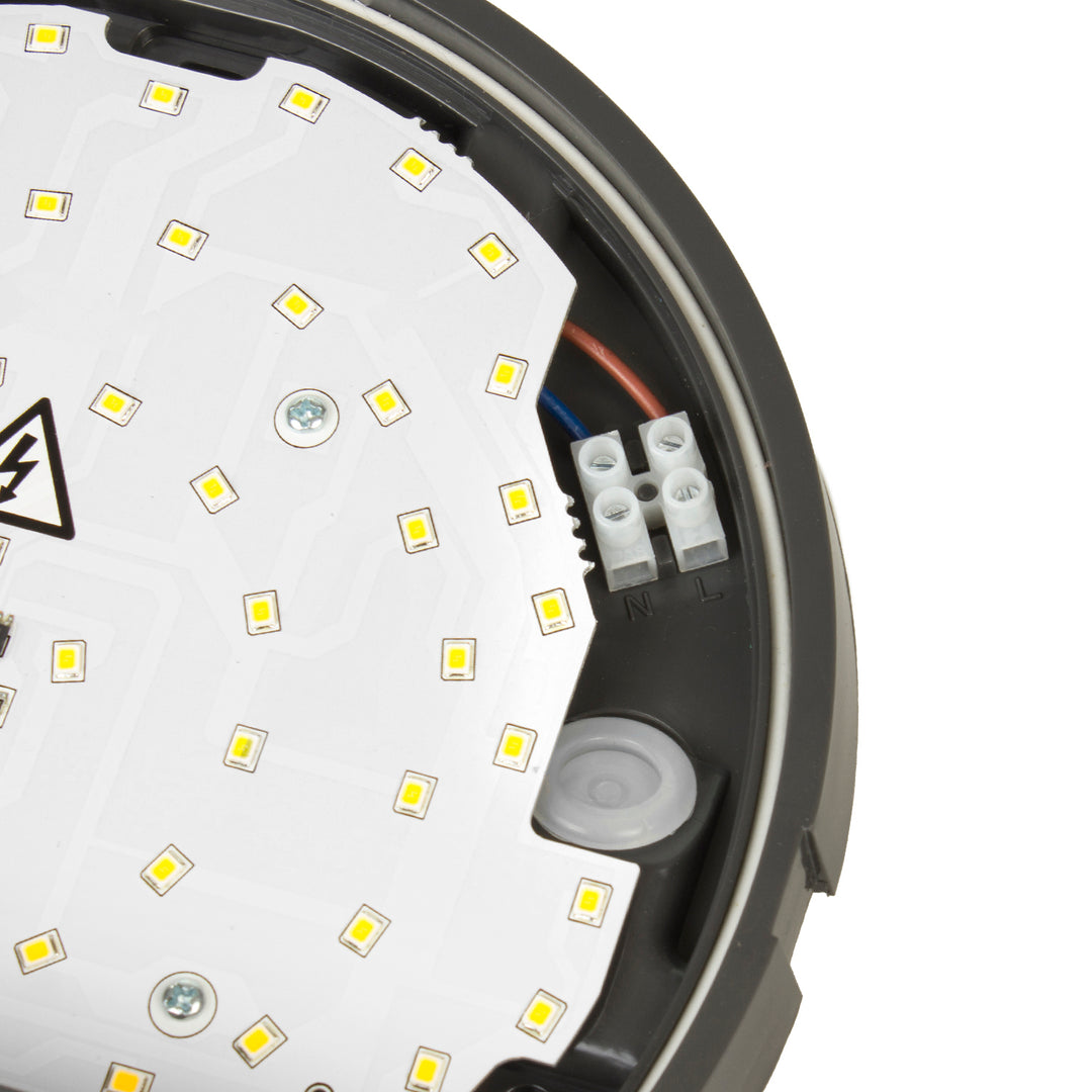 Infravörös mozgásérzékelő LED lámpa MCE291 GR 1100lm 15W IP54 Maclean Energy szín szürke