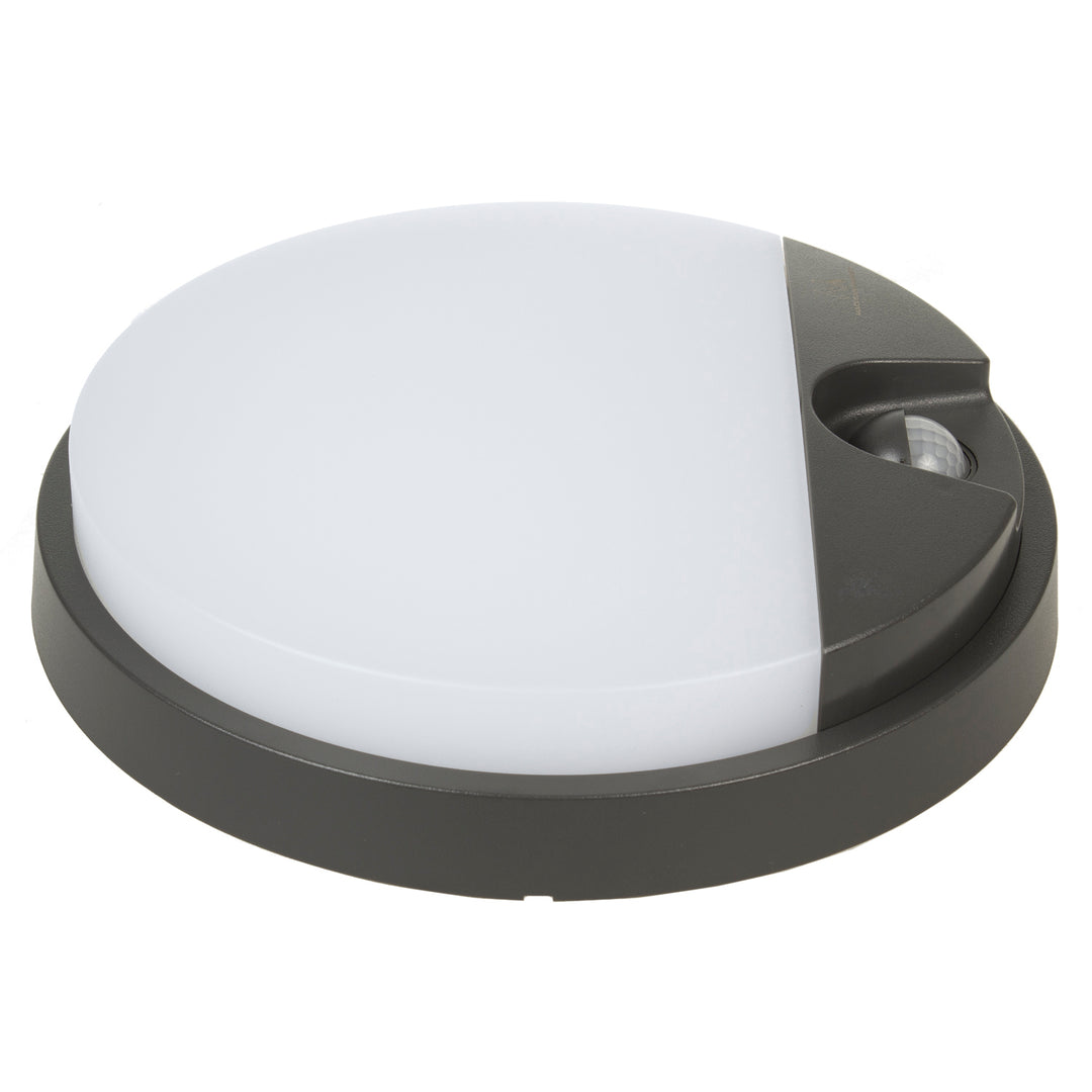 Infravörös mozgásérzékelő LED lámpa MCE291 GR 1100lm 15W IP54 Maclean Energy szín szürke