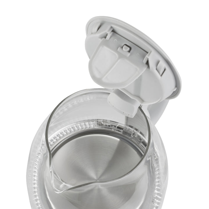 LED-es háttérvilágítású üveg vízforraló 1.0L Adler AD 1283G