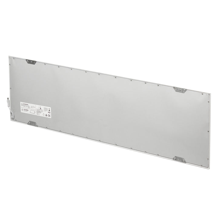 LED mennyezeti panel vékony 40W, 3200lm semleges fehér (4000K) Maclean Energy MCE545 NW 1195x295x8mm lamellás, FLICKER-FREE funkcióval.
