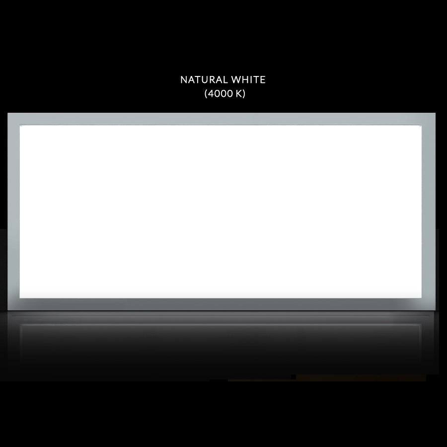 LED mennyezeti panel vékony 40W, 3200lm semleges fehér (4000K) Maclean Energy MCE545 NW 1195x295x8mm lamellás, FLICKER-FREE funkcióval.