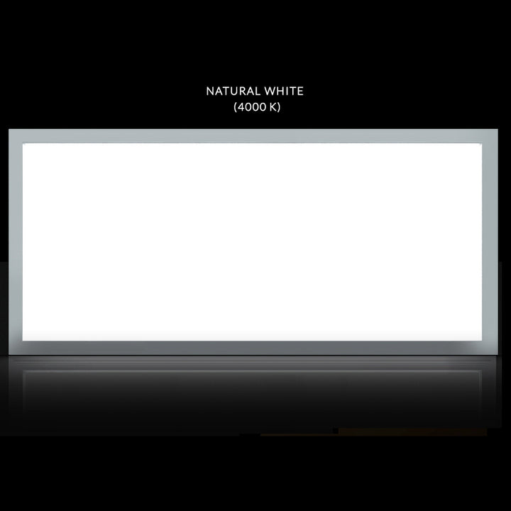 LED mennyezeti panel vékony 40W, 3200lm semleges fehér (4000K) Maclean Energy MCE545 NW 1195x295x8mm lamellás, FLICKER-FREE funkcióval.