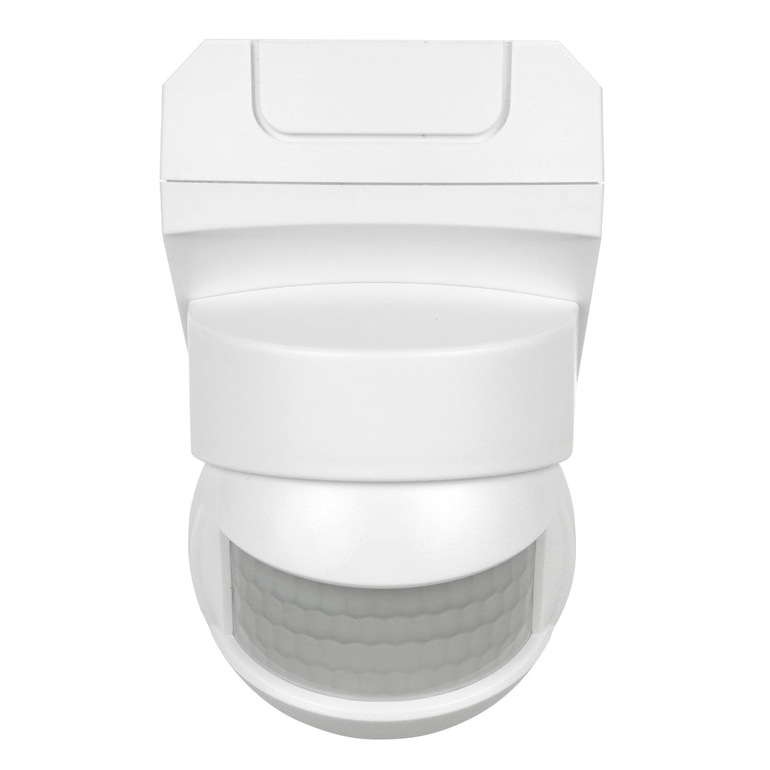 Falra szerelhető szürkület-virradat mozgásérzékelő 180° + 360° 2000W Maclean Energy MCE295 fehér