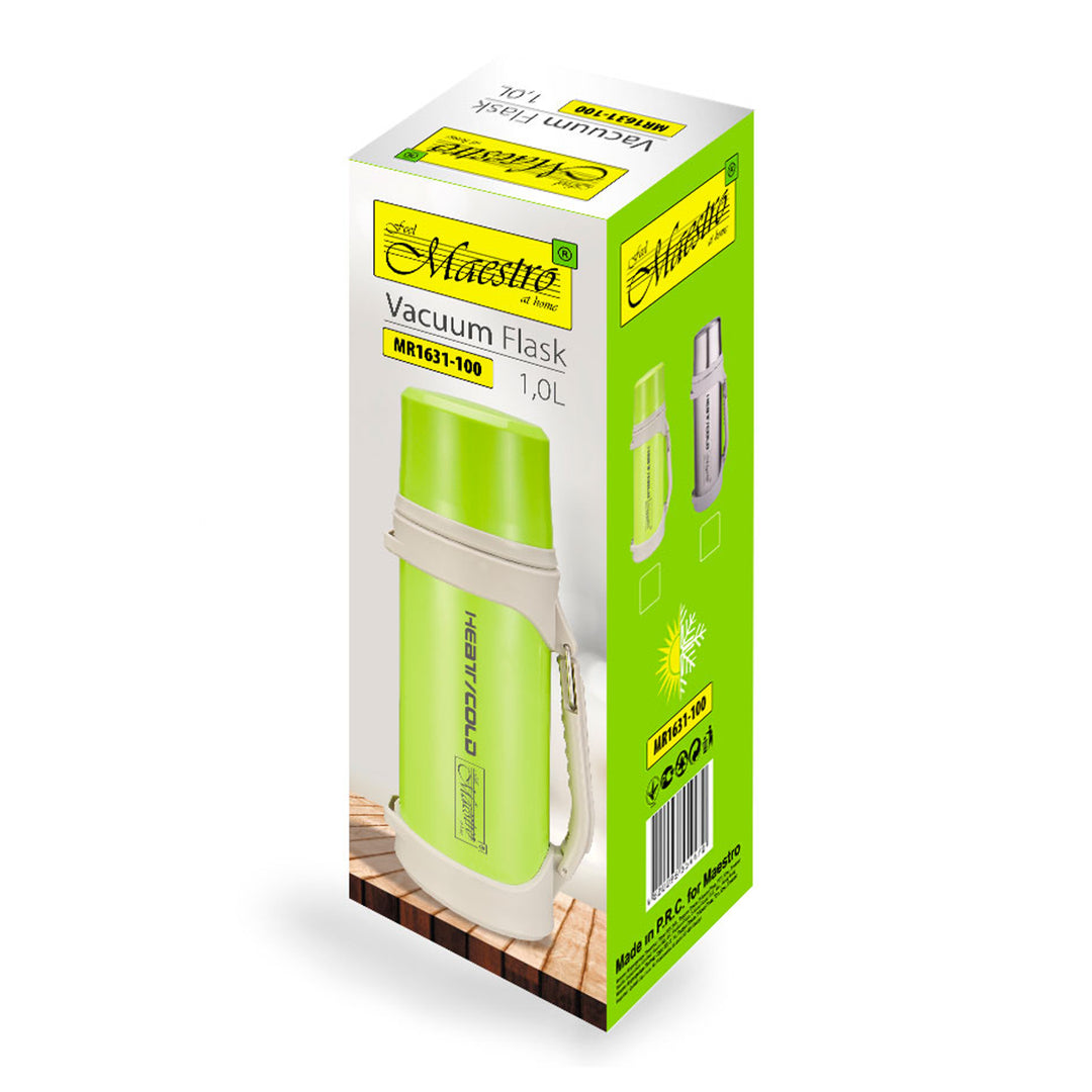 Maestro 1.5L rozsdamentes acél termosz MR1631 zöld