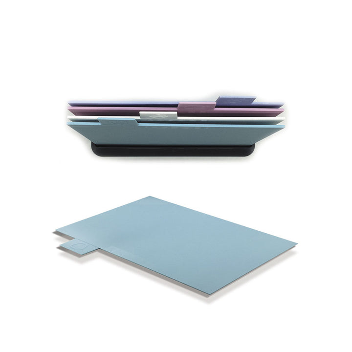 Négy különböző színű táblából álló készlet Maestro állványon MR1787