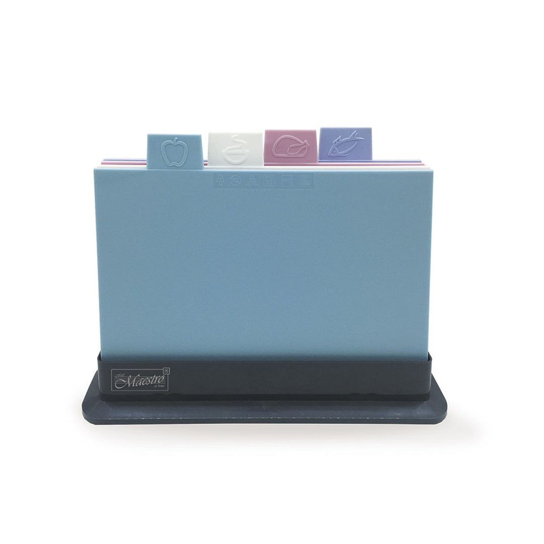 Négy különböző színű táblából álló készlet Maestro állványon MR1787