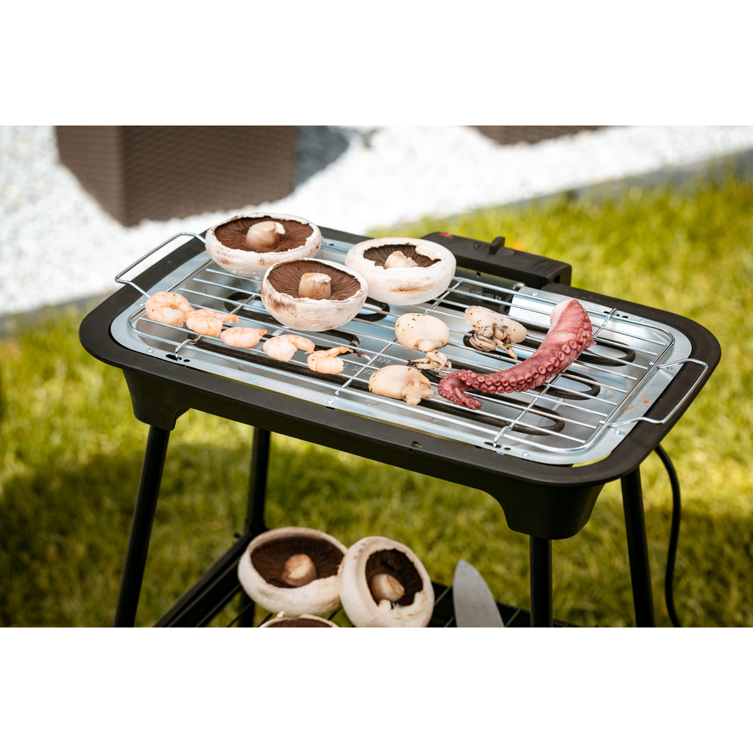Elektromos grill kerti állvánnyal Adler AD 6602