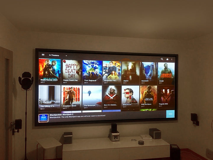 Keretes vetítővászon 100" (16:9) Maclean MC-921
