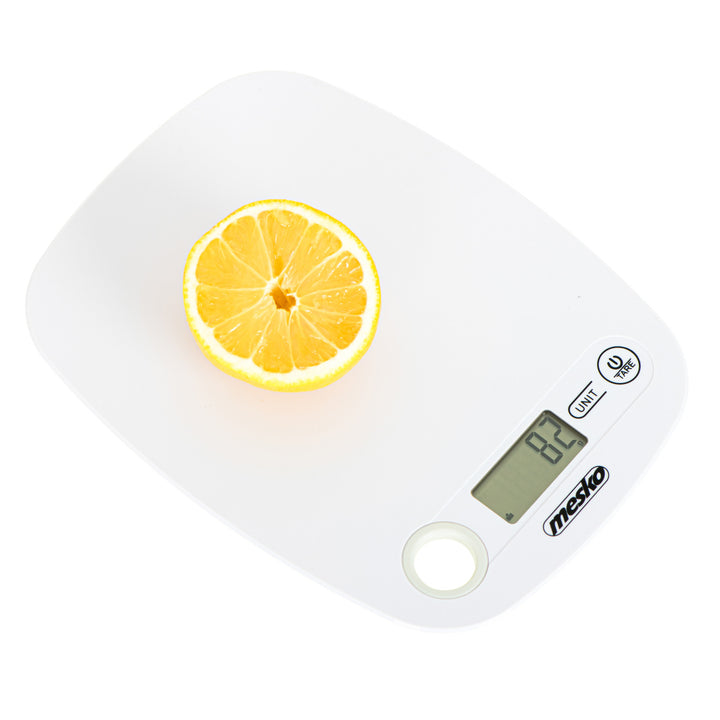 Elektronikus LCD konyhai mérleg Mesko MS 3159w fehér