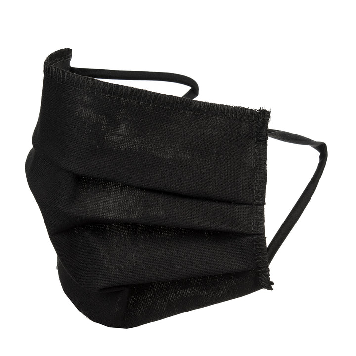 Pamut arcmaszk újrafelhasználható fekete