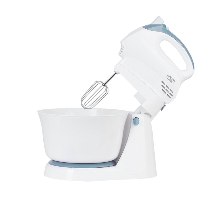 Adler AD 4202 kézi mixer forgó tállal és motorral