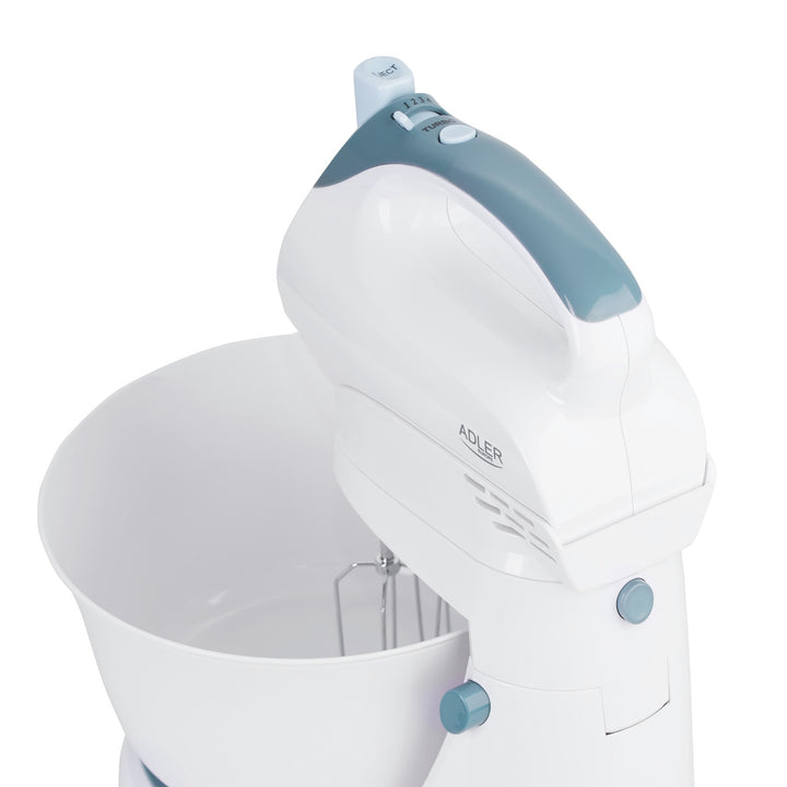 Adler AD 4202 kézi mixer forgó tállal és motorral