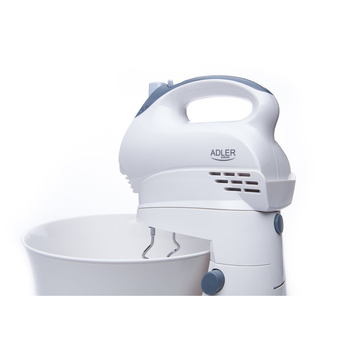 Adler AD 4202 kézi mixer forgó tállal és motorral