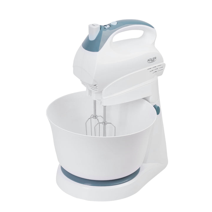 Adler AD 4202 kézi mixer forgó tállal és motorral
