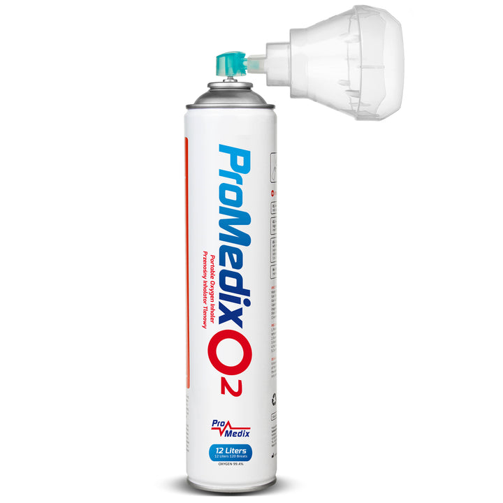 Hordozható 99,4%-os oxigén inhalátor Promedix 12L PR-994