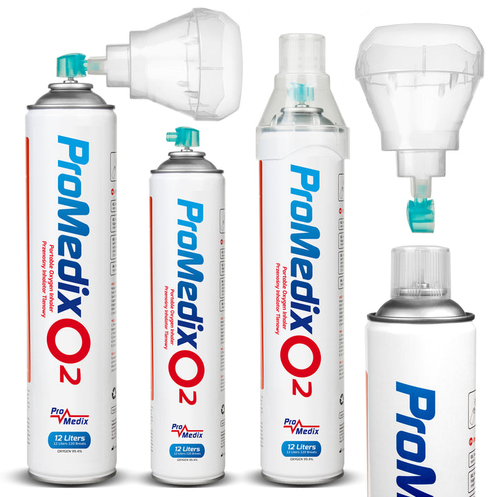 Hordozható 99,4%-os oxigén inhalátor Promedix 12L PR-994