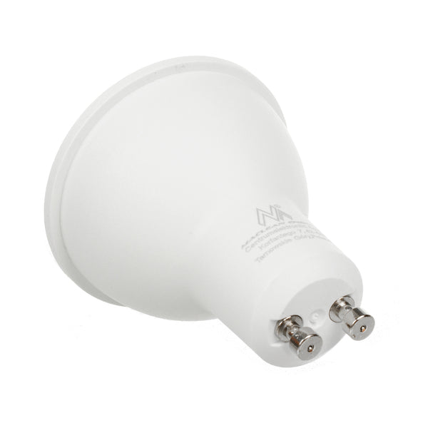 LED izzó GU10 5W Maclean Energy MCE435 NW semleges fehér 4000K, 220-240V~, 50/60Hz, 400 lumen, semleges fehér 4000K, 220-240V~, 50/60Hz, 400 lumen