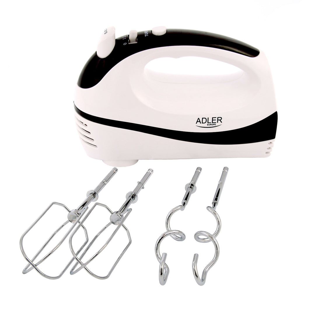 Adler konyhai keverőgép, 300 W teljesítmény, 5 sebességfokozat, Turbo funkció, AD 4205 b