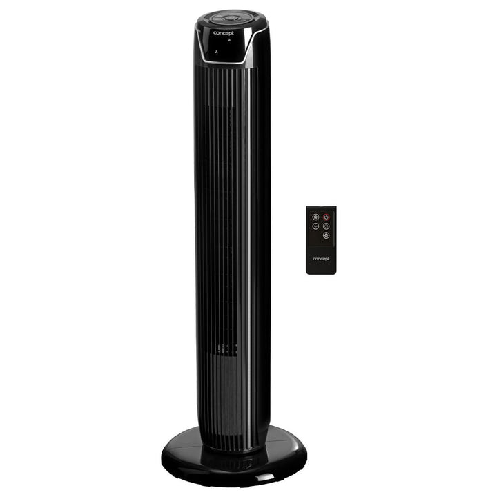 Concept VS5110 oszlopos ventilátor távirányítóval - fekete színű
