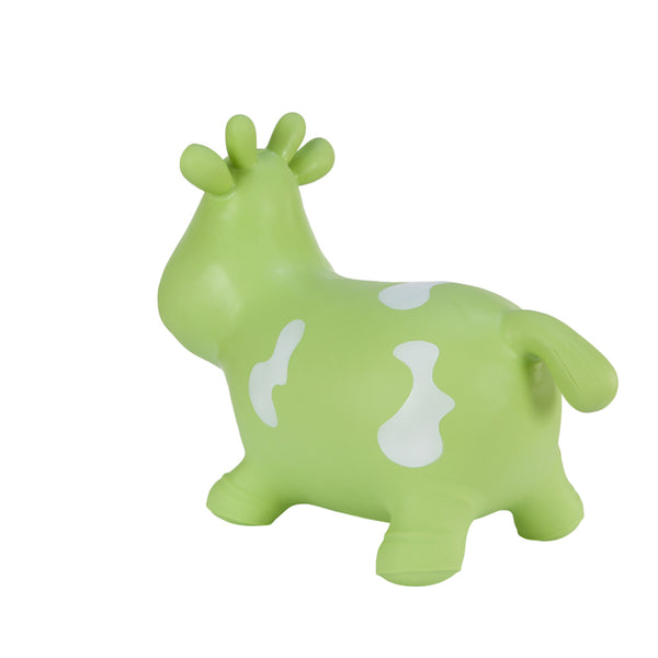 Hoppimals gumiugró tehén zöld - hatalmas és egyedi ugrálós móka