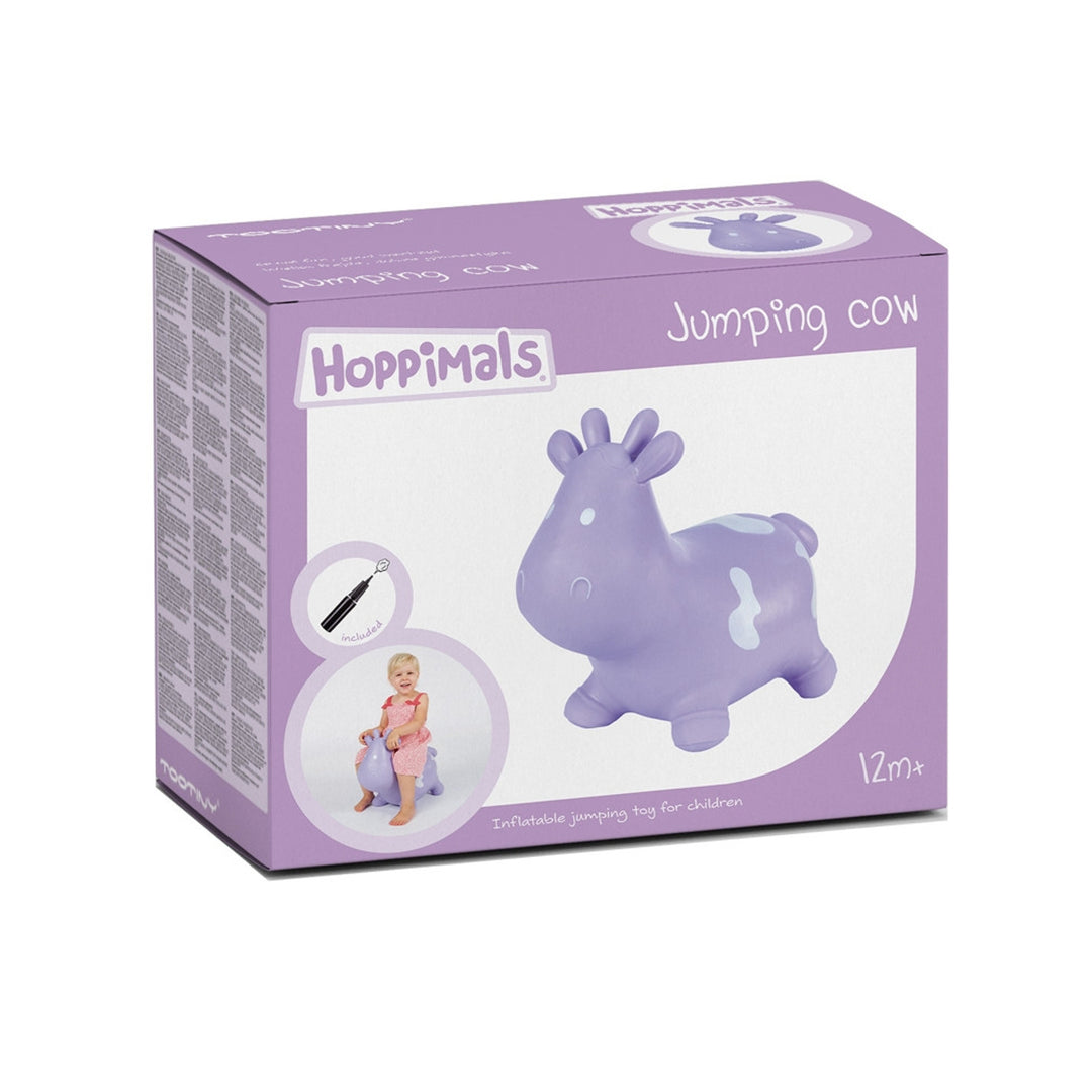 Hoppimals gumiugró tehén lila - hatalmas és egyedi ugrálós móka