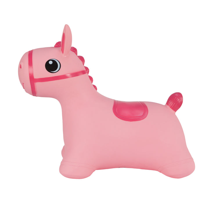 Hoppimals gumi ugró ló rózsaszín - hatalmas és egyedi ugró móka