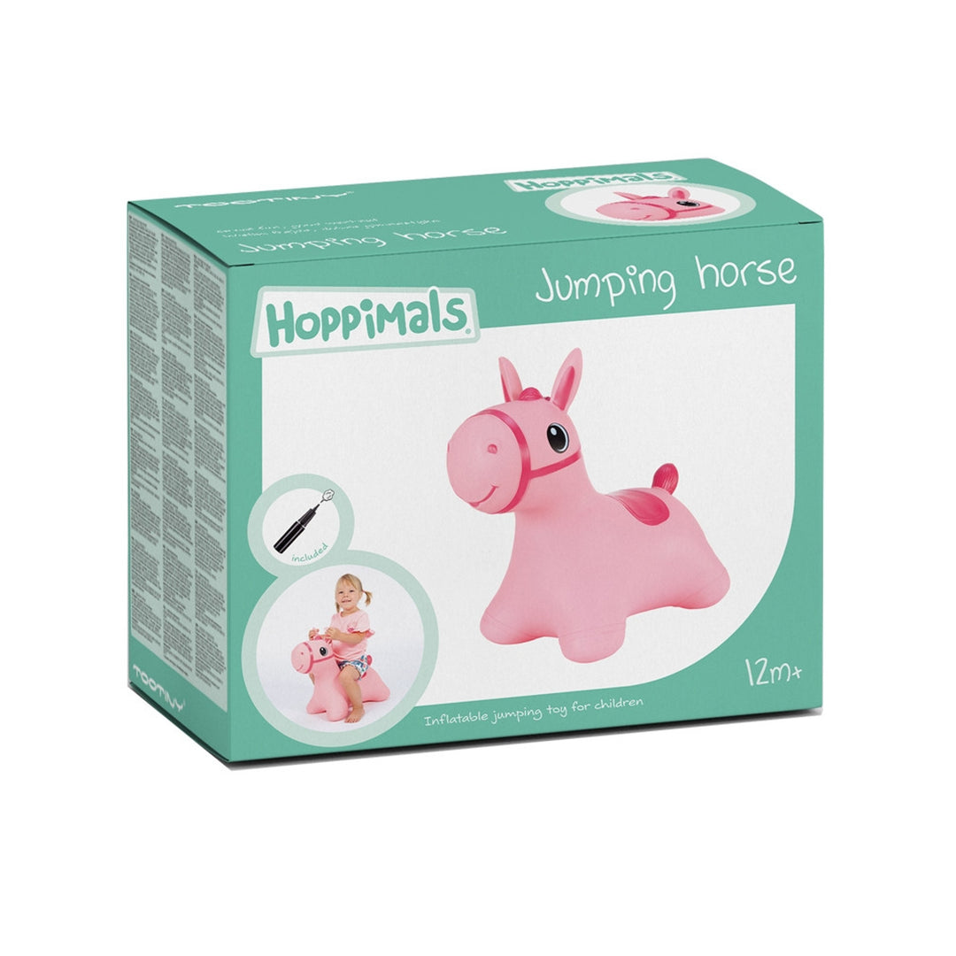 Hoppimals gumi ugró ló rózsaszín - hatalmas és egyedi ugró móka