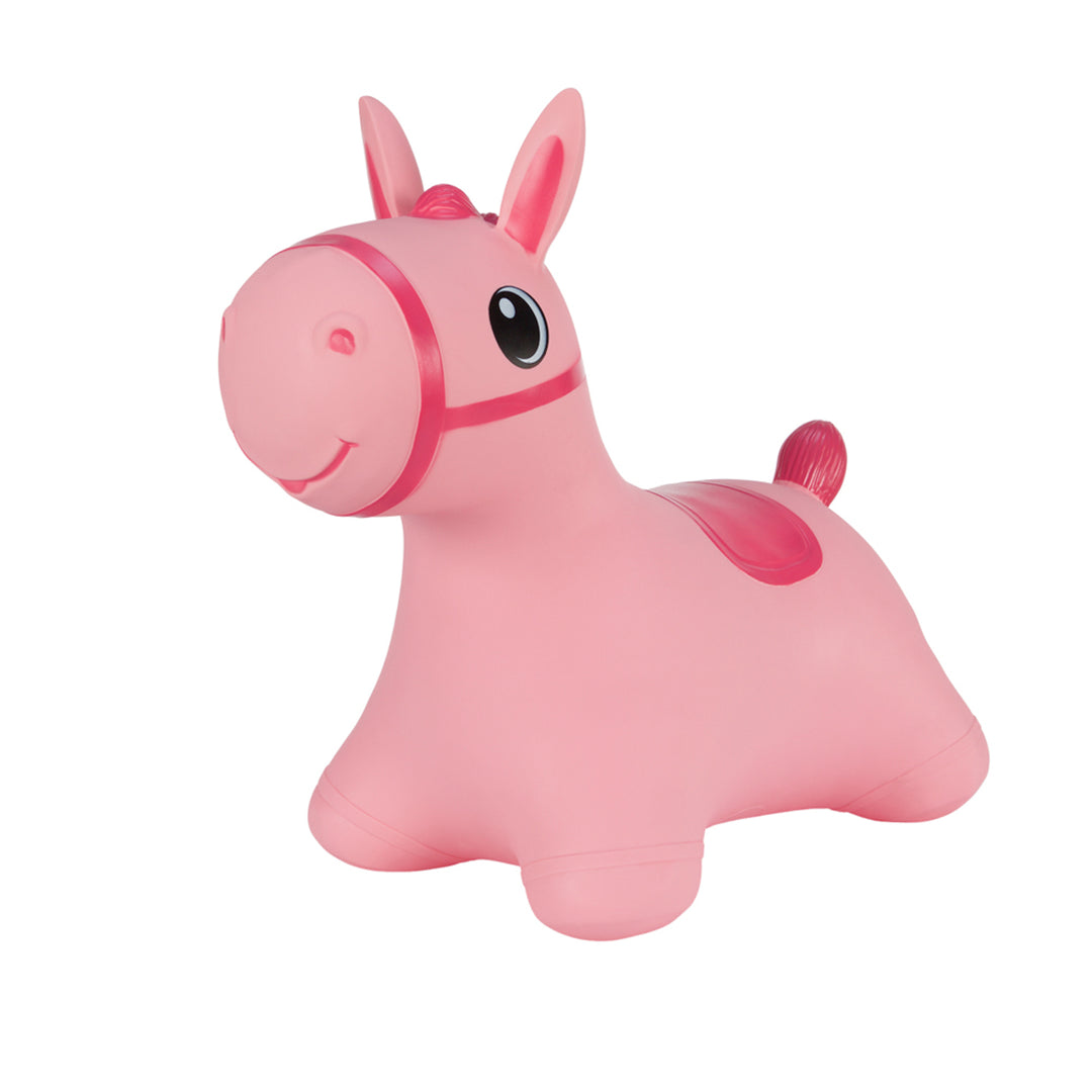 Hoppimals gumi ugró ló rózsaszín - hatalmas és egyedi ugró móka