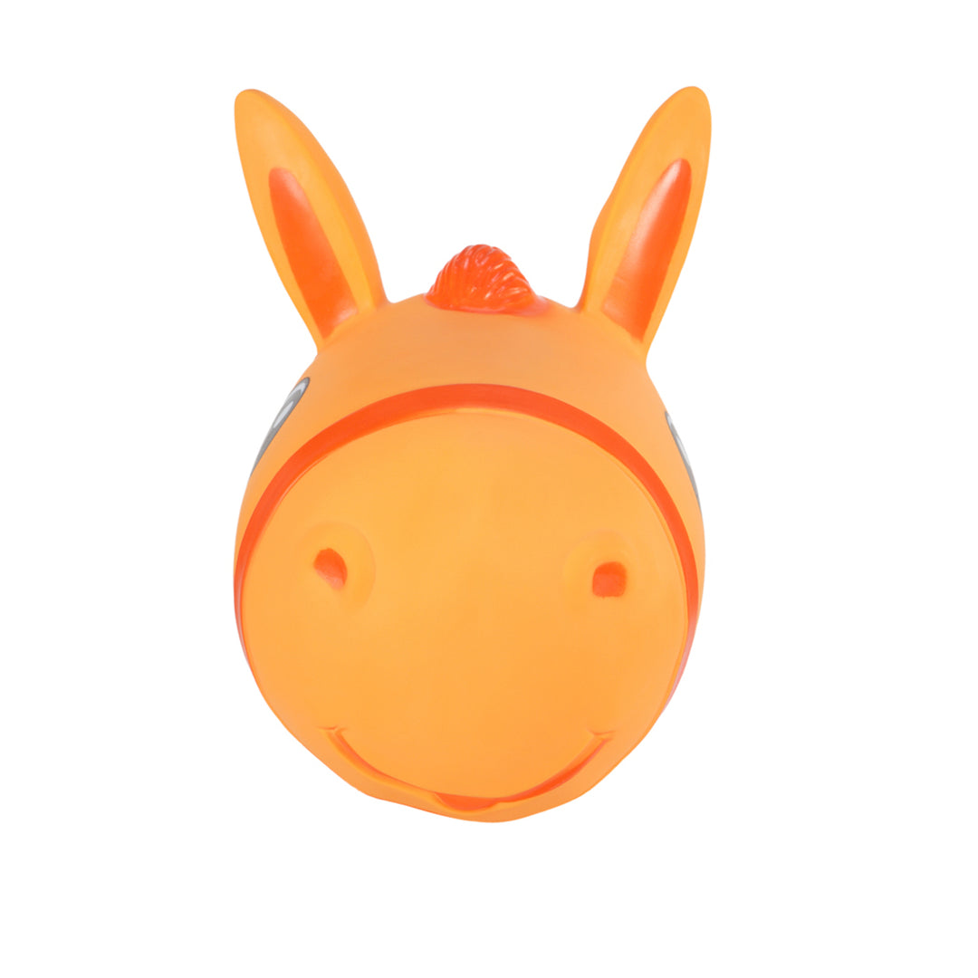 Hoppimals gumiugró narancssárga ló - hatalmas és egyedi ugrálós móka