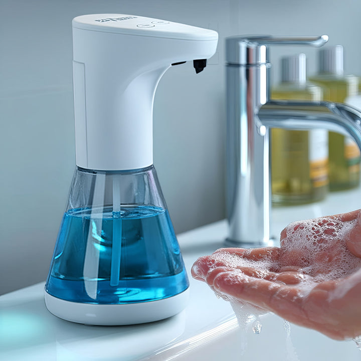Automatikus adagoló tartály folyékony szappanokhoz, fertőtlenítőszerekhez és gélekhez Promedix PR-530 480ml 4 AA elemhez