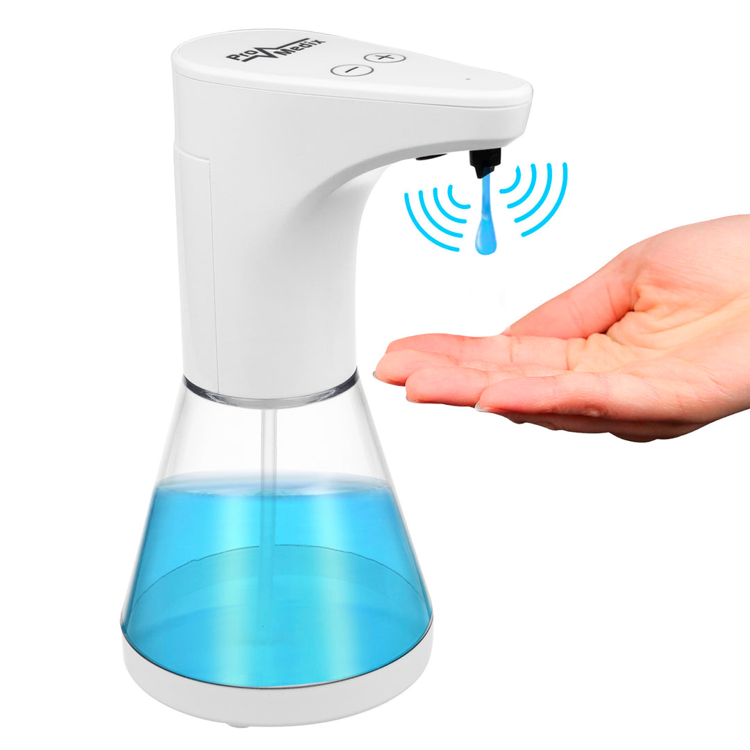 Automatikus adagoló tartály folyékony szappanokhoz, fertőtlenítőszerekhez és gélekhez Promedix PR-530 480ml 4 AA elemhez